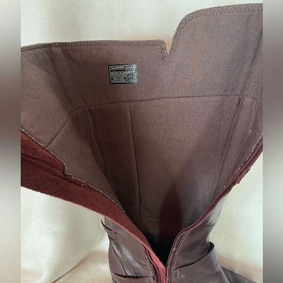 Teva De La Vina leather canvas knee high trail walking comfort boot  Size 6.5 - Picture 10 of 11